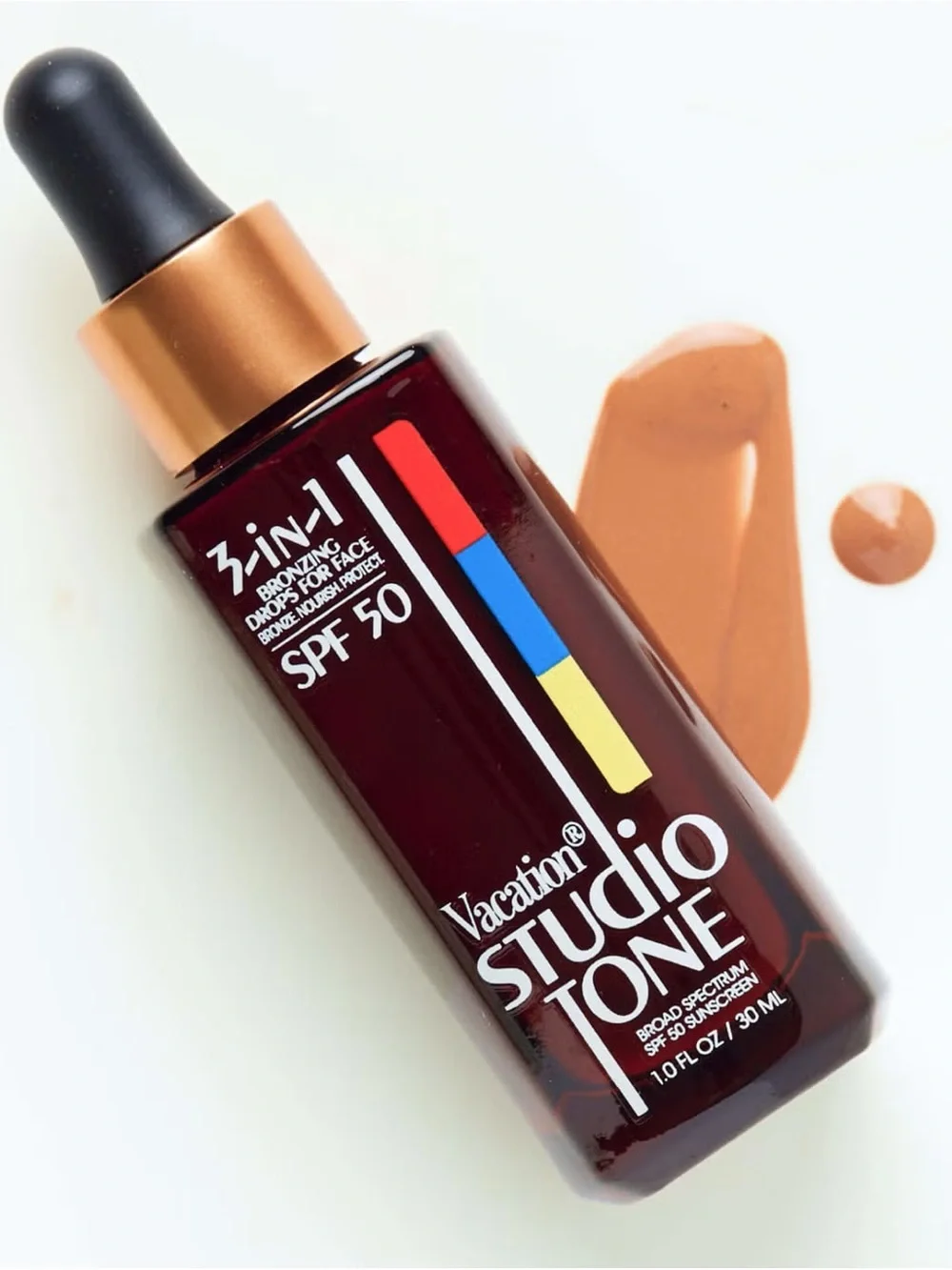 Vacation Studio Tone SPF 50 Bronzing Drops for Face 30ml